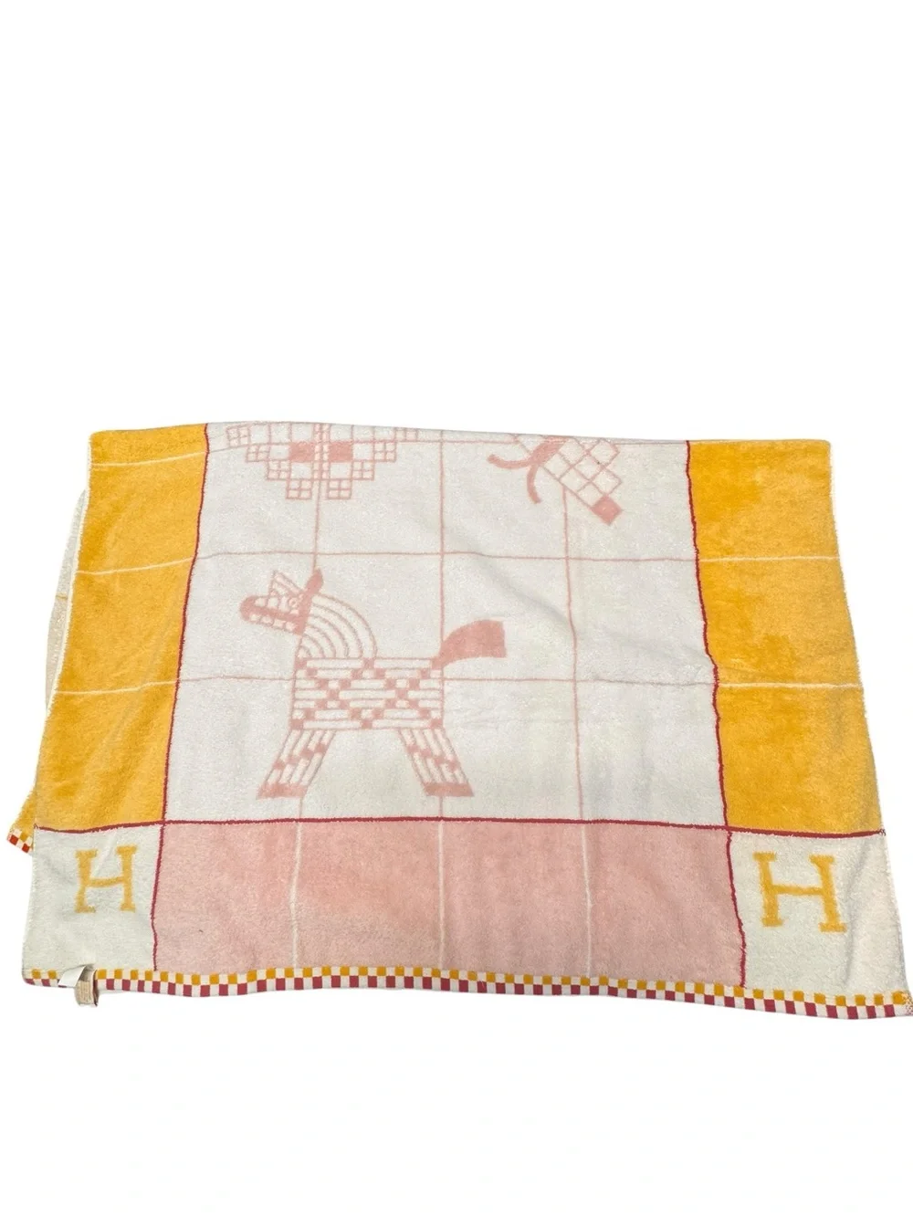 Hermès Animaux Nattés Bath Towel luxury classic designer